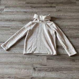 J.Crew Long Sleeve Funnel-neck Fleece Pullover